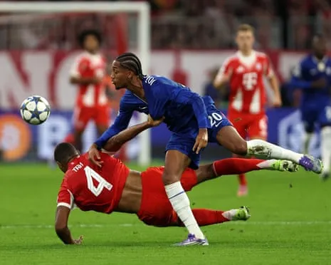 Chelsea's manager fumes as Bayern Munich center-back Jonathan Tah avoids sending-off in UCL defeat